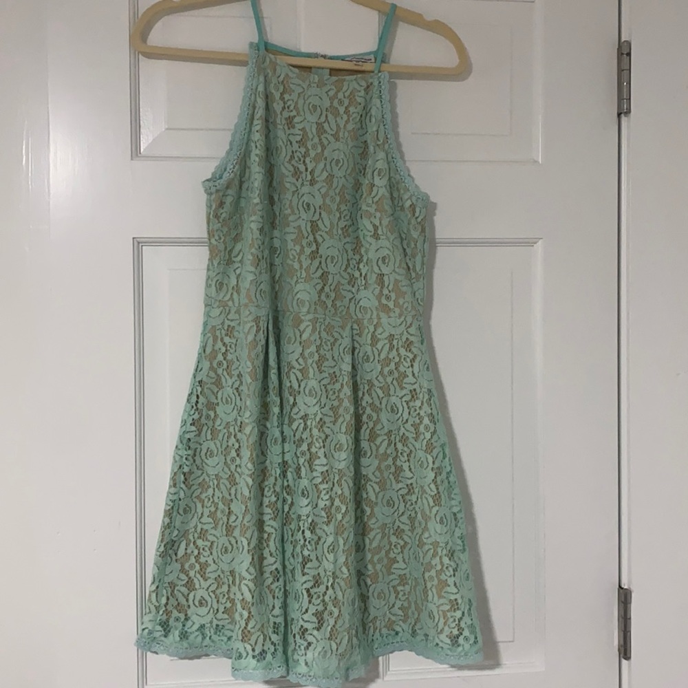 Dainty Hooligan Dress- Teal